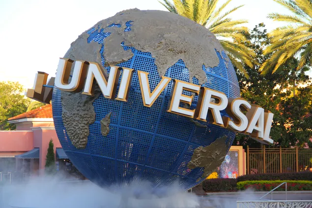 Die Skulptur des Universal Studio-Logos herunterladen
