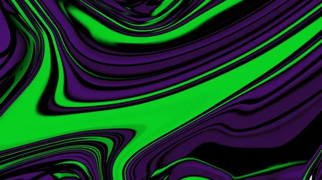 Digitale kunst, abstract, kleurrijk, vloeibaar, modern covers achtergrond groen paars