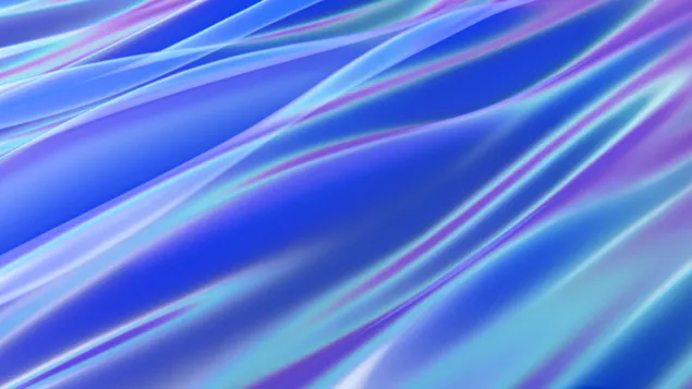 Digitale blaue Welle 4K Hintergrundbild