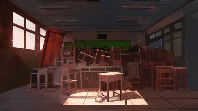 Aula sporca 4K sfondo