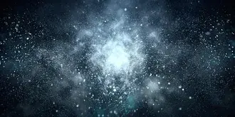 Tapeta Zoufalá bílá zrnitá textura s překrytím prachu a sněhu na černém pozadí 4K