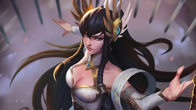 Divine Sword 'Irelia' (Anime FA): League of Legends [LOL] 4K sfondo