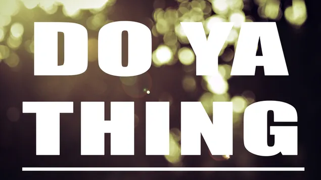 Ради свој посао 4K позадина