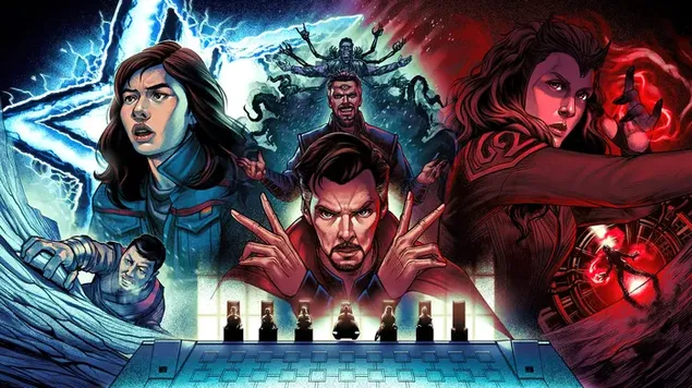 Doctor Strange in the Multiverse of Madness character art
