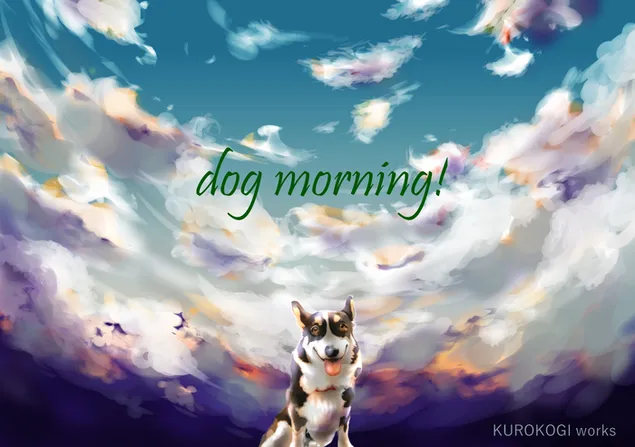 Dog Morning