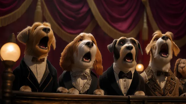 teogsidoreul ibeun gaedeuli mudaeeseo geugjeogin opera gongyeoneul bureugo issda daunrodeu