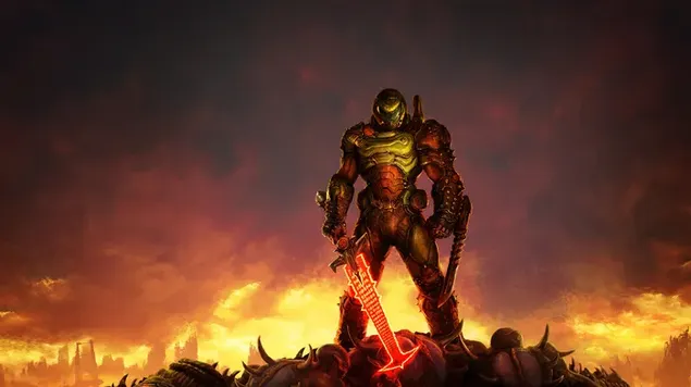 doom slayer nga doom eternal shkarkim