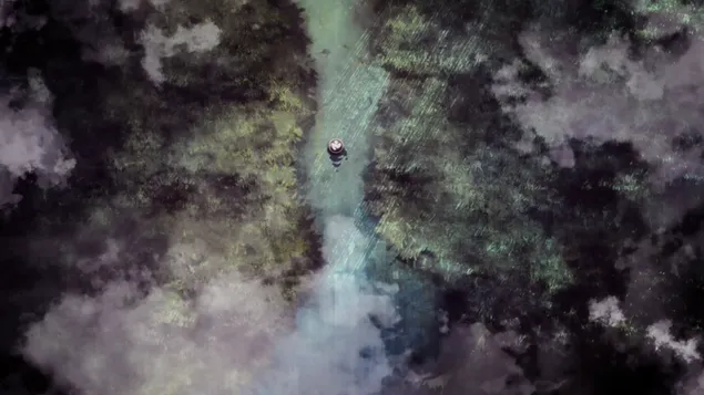 Дороро аниме позадина 2K тапет