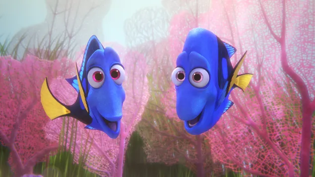 Les parents de Dory, Charlie et Jenny 4K fond d'écran