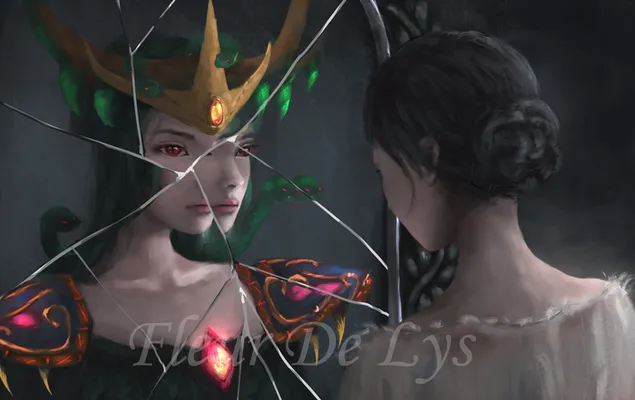 Páipéar balla Dota 2 - Medusa4K