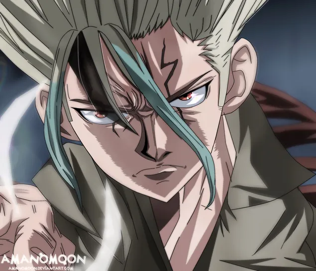 dr. stone anime -- senku ishigami lataa