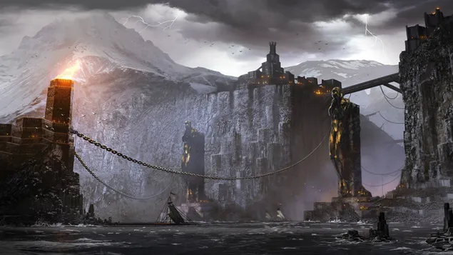 عصر اژدها 2 کاغذدیواری  2K