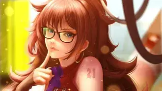 Dragon Ball FighterZ - 인공 인간 21호 (Android 21) 4K 배경화면