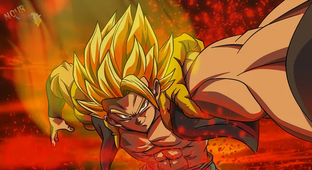 Dragon Ball Super - Gogeta SSJ 6K тапет