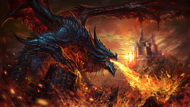 Dragon Fire Breath Fantasy