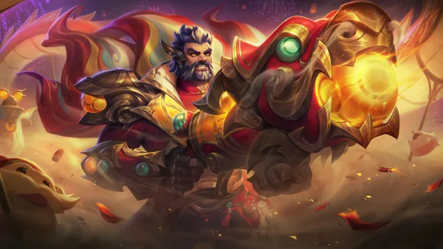 dragon lantern 'graves' - league of legends (lol) stiahnut