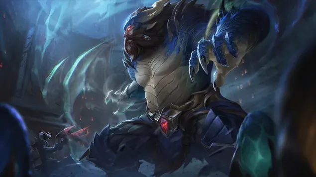Tapeta Dragon Oracle 'Udyr' - League of Legends 8K