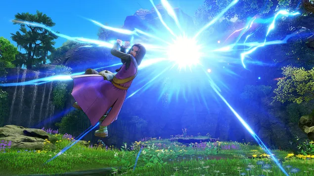 Dragon Quest XI: הדים של עידן חמקמק 4K טפט