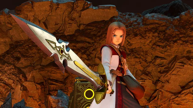 Dragon Quest XI 4K muurpapier