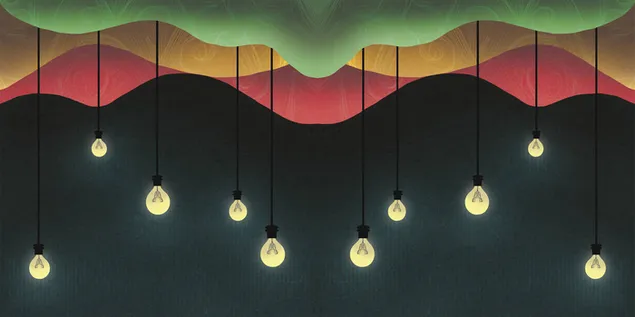 draping elektricheska krushka izteglyane