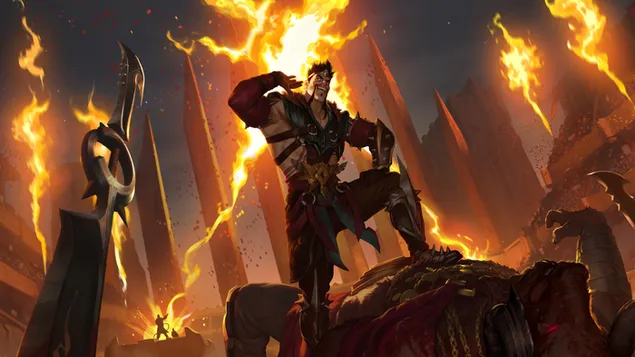 Draven（符文之地传奇）-英雄联盟（LOL） 4K 壁纸