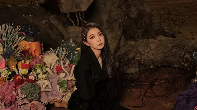 Dreamcatcherjeva Dami - Fotografiranje albuma 'Apocalypse: Save Us' 4K ozadje