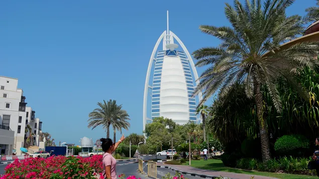 Dubai Burj Al Arab 'n wêreldwye ikoon van Arabiese luukse aflaai