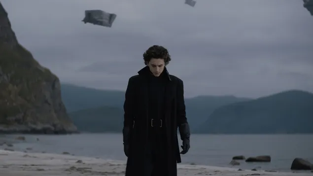 Dune 2021: "Timothee Chalamet" 4K bakgrund