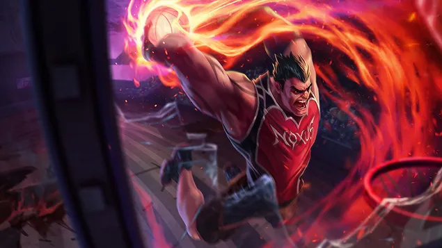 Dunkmaster 'Darius' Splash Art - League of Legends (LOL) 4K achtergrond