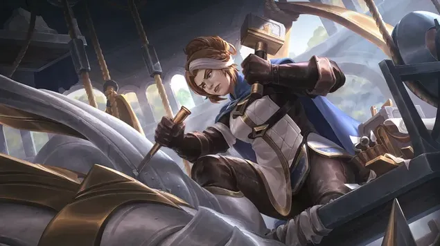 Durand Sculptor (Demacia) — Leģendu līga (LOL) 4K fona tapete