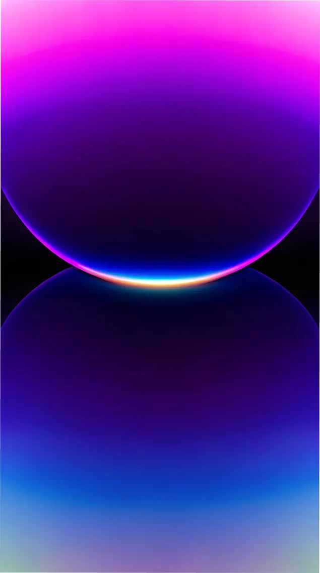 glow neon dinimiciula le gradient horizon agus dearadh machnamhach ioslodail