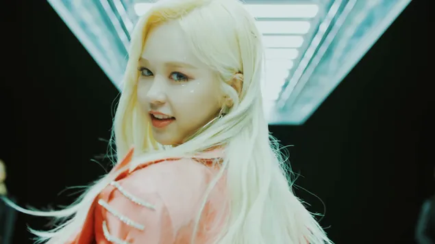 E:U filmā “Dun Dun” MV Shoot (2020) no Everglow [K-Pop Band] 4K fona tapete