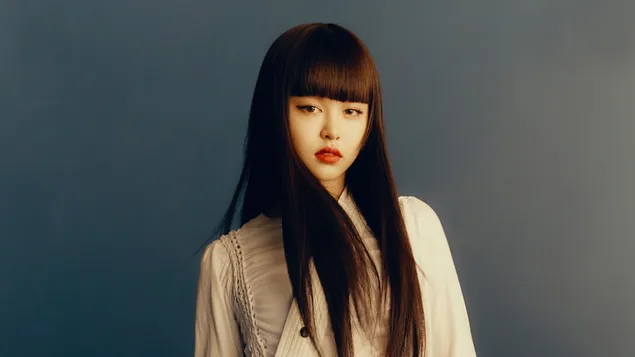 E:U filmā “First” MV Shoot (2021) no Everglow [K-Pop Band] 4K fona tapete