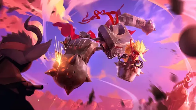 Earthshaker Noxus (Bandle City) — League of Legends (LOL) 4K fona tapete