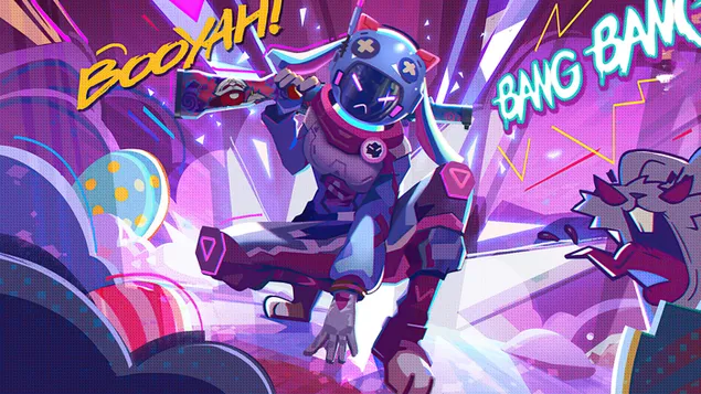 Easter Art - Garena Free Fire (videospel) 4K bakgrund