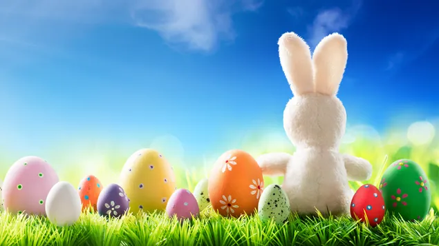 Easter Bunny & Eggs download
