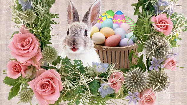Easter Egg -  Basket