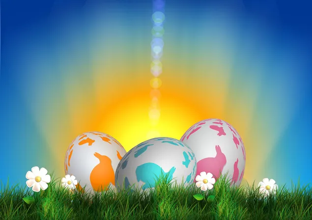 Trứng Phục sinh đầy màu sắc