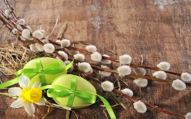 复活节绿蛋 2K 壁纸