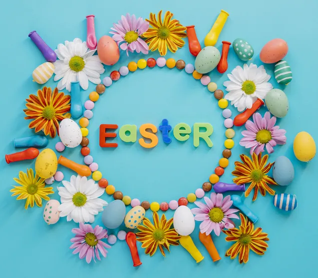 Easter note circle