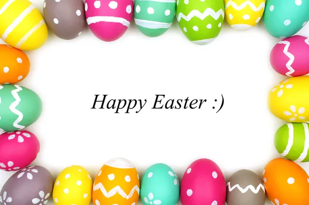 Easter's Sweet Wishes 4K wallpaper