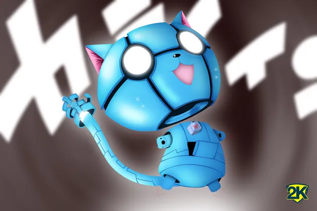 伊甸園零 - 快樂機器人 2K 壁紙