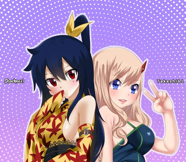 Edens Zero - Homura & Rebecca کاغذدیواری  4K