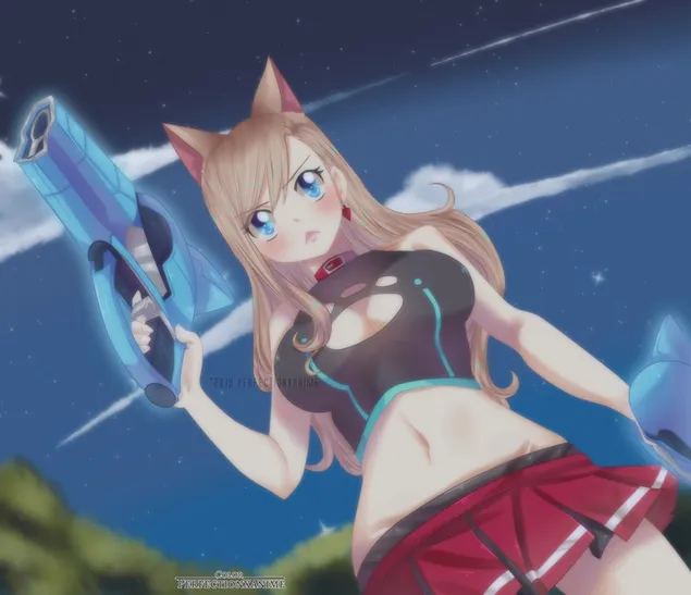 Edens Zero - Rebecca & Happy 2K muurpapier