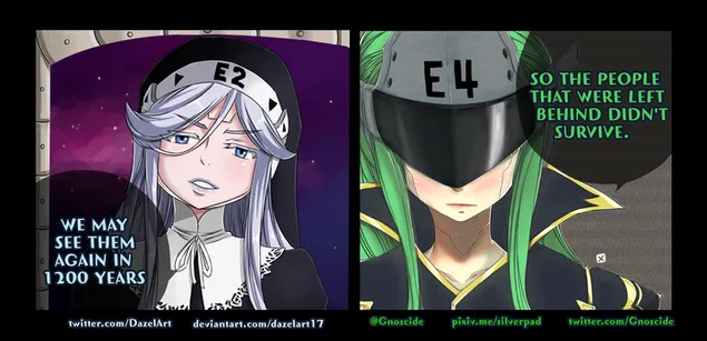 Edens Zero - Sister Ivry & Witch 2K วอลเปเปอร์