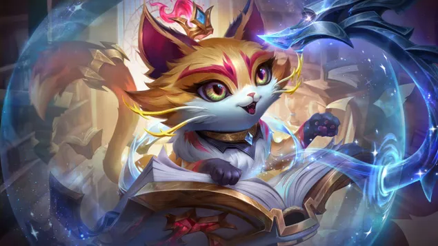 Diseño cromático de triunfo diez veces mayor de EDG 'Yuumi' - League of Legends (LOL) descargar