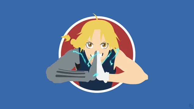 Edward Elric dari Full Metal Alchemist 4K wallpaper