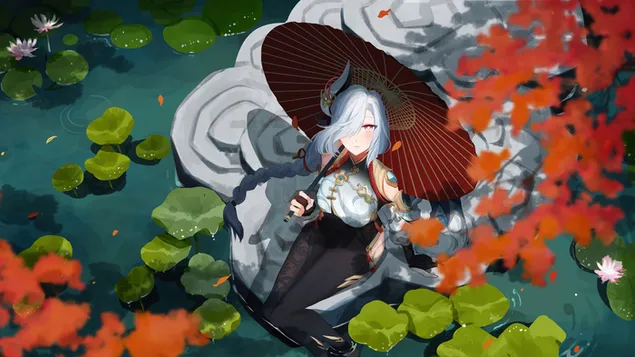 Eenzame droom 'Shenhe' | Genshin Impact (online videogame)