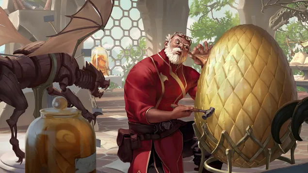 Egghead Researcher (Legends of Runeterra) - 英雄联盟 (LOL) 4K 壁纸