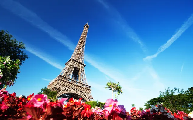 Eiffeltoren schilderachtig
